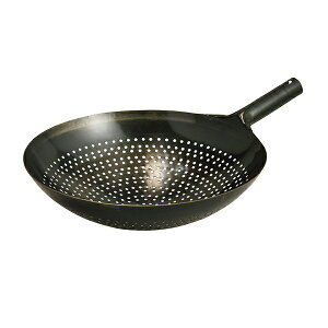 山田 鉄 穴明ザーレン鍋 39cm【中華鍋 人気 中華鍋 便利 炒め鍋 中華フライパン 中華鍋 オススメ 中華鍋 フライパン 中華鍋 チャーハン 中華なべ ちゅうかなべ】【メイチョー】