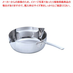 MA共柄 デンジ 両カラス口パン 22cm【片手鍋 IH IH対応 片手鍋 IH100V対応 IH200V対応 人気の鍋 通販 使いやすい鍋 煮物鍋 ブランド 人気鍋メーカー 鍋人気 販売】【メイチョー】