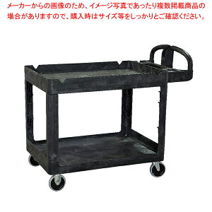 トラスト シェルフユーティリティーカート 2段 4041 ブラック【人気 業務用 販売 楽天 通販】【メイチョー】