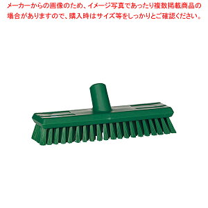 ヴァイカン デッキブラシ ソフトタイプ 7043 グリーン【デッキブラシ部品 アタッチメント デッキブラシ部品 アタッチメント 業務用】【メイチョー】