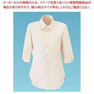 男女兼用ショップコートET-5732 L (バニラ)【厨房用品 調理器具 料理道具 小物 作業 白衣 ユニホーム 厨房用品 調理器具 料理道具 小物 作業 業務用】【メイチョー】