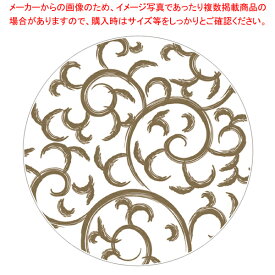 紙コースター 唐草(100枚入) 12806 茶【人気 コースター コースター 業務用コースター かわいい 業務用 コースター モダン コースター テーブルウェア 卓上用品 業務用】【メイチョー】