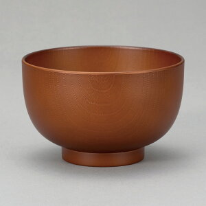 汁椀 木目 ライトブラウン 【お碗 ボウル 食器 和風 和食器】【TG99】【メイチョー】