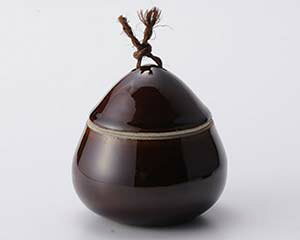 和食器 ネ112-048 アメ釉くり蒸 小【メイチョー】