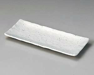 和食器 ハ140-148 白亀甲長角皿【メイチョー】