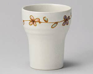 【まとめ買い10個セット品】和食器 ト276-128 花結 ゴブレット【キャンセル/返品不可】【メイチョー】