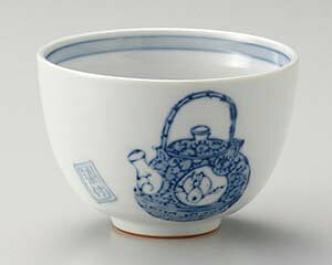 和食器 ミ351-198 染付土瓶絵多用小丼【メイチョー】