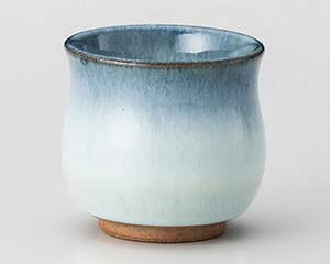 【まとめ買い10個セット品】和食器 ト380-208 藍流ダルマ湯呑【キャンセル/返品不可】【メイチョー】