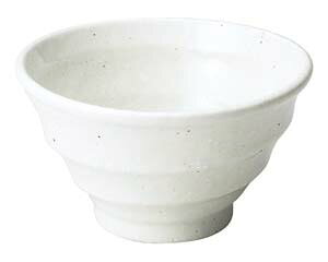 【まとめ買い10個セット品】和食器 ミ485-148 ゆらり粉引き 4.5ライス丼【キャンセル/返品不可】【メイチョー】