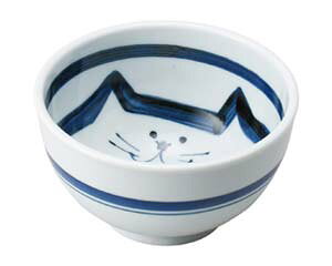 【まとめ買い10個セット品】和食器 ヨ487-388 ねこ 軽々丼 中【キャンセル/返品不可】【メイチョー】