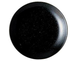 【まとめ買い10個セット品】 カ655-068 アジアン(黒・赤) 黒玉渕16cm皿【キャンセル/返品不可】【メイチョー】