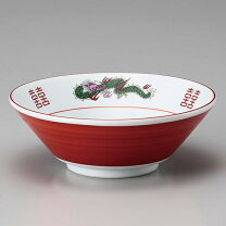 楽天市場】せともの本舗 赤巻三ッ竜 切立6.8丼 [ 21.2 x 7cm 1080cc 