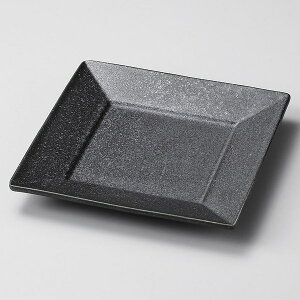 【まとめ買い10個セット品】和食器 ワ216-128 鉄ペーパースクウェアー10cm角皿【メイチョー】