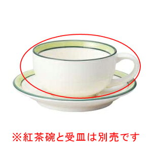 【まとめ買い10個セット品】 ツ596-168 グリーンセラム 紅茶碗【キャンセル/返品不可】【メイチョー】