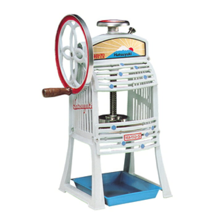 楽天市場】業務用かき氷器 業務用かき氷機 初雪 手動 ブロックアイス  