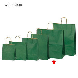 【まとめ買い10個セット品】カラー手提げ紙袋 グリーン 45×22×45.5 50枚 61-309-8-7 【 ラッピング用品 手提げ紙袋(無地) カラー手提げ紙袋 グリーンHEIKO 紙袋 25チャームバッグ 】【店舗什器 小