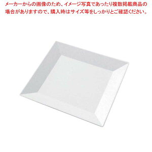 プラ容器 角皿 小(10枚入)白磁【厨房館】