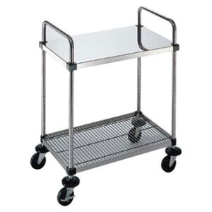 【トップハンドル2ヶ付2段 2T-6-2-B-M-10】【厨房器具 製菓道具 飲食店】【厨房館】