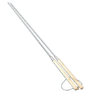 白木天ぷら箸 大【厨房館】