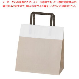 【まとめ買い10個セット品】手提げ紙袋 トリニティ M アッシュグレー 61-812-51-12 【厨房館】