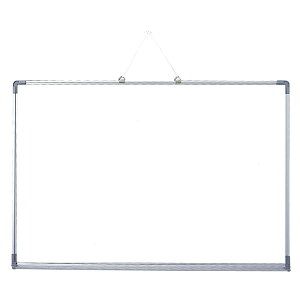 アルミ枠 ホワイトボード 大 AWB6009 (トレイ付)【厨房館】