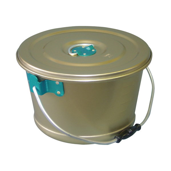 シルバーアルマイト 色別食缶 TS-8L (8L) 【厨房館】 | 業務用厨房機器の飲食店厨房館