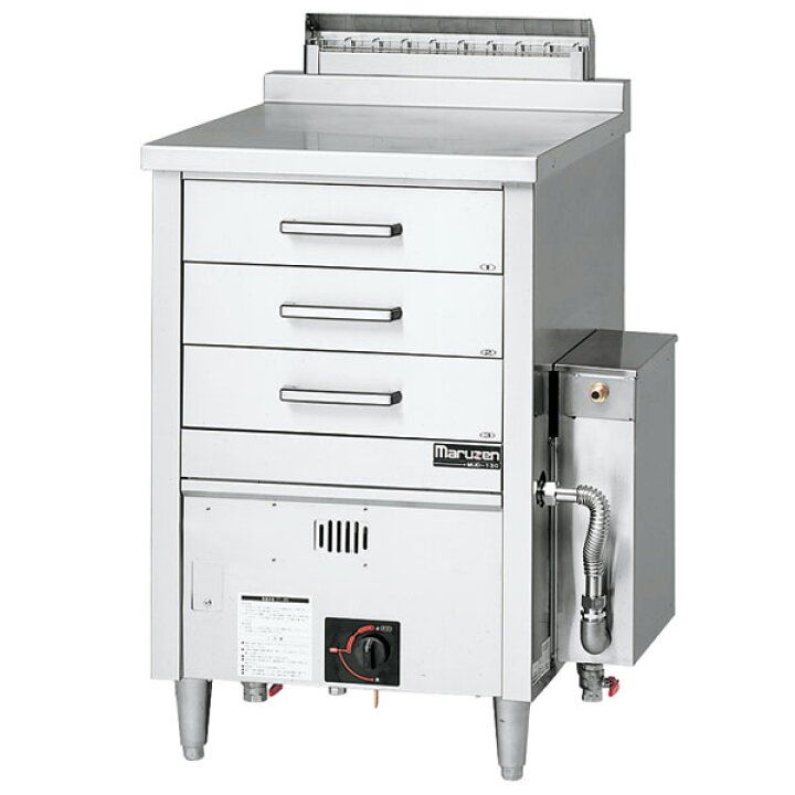 楽天市場】マルゼン ガス式蒸し器 ドロワータイプ 一槽式 MUD-13C LPG  