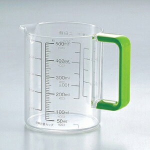 パール金属 Colors 耐熱計量カップ500ml グリーン【メジャーカップ 料理 計量カップ 人気 計量カップ 計量カップ 水 計量容器 軽量カップ はかり 計量カップ 料理カップ 分量カップ メジャーカ