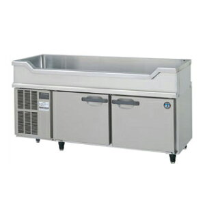 ホシザキ 舟形シンク付 コールドテーブル RW-150SDCG-ML【舟形 シンク 業務用 キッチン シンク台 厨房 流し台 台所 通販 厨房機器 販売 調理台 ステンレス製 野菜 洗う 厨房シンク 機器】【メー