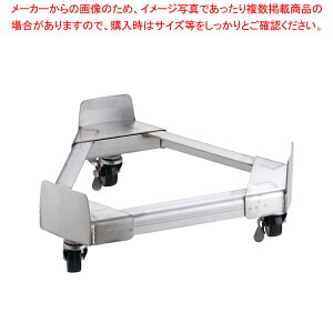 18-8寸胴鍋運搬用 TRキャリー (ゴム車) 39cm用【寸胴鍋 運搬用台車 おでんの鍋 寸胴なべ おでん用鍋 寸胴型 ずんどうラーメン 寸胴鍋 料理 業務用パスタ鍋 業務用鍋用運搬台車 通販】【厨房館