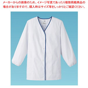 女性用デザイン白衣 長袖 FA-348 S【調理衣 ユニフォーム 調理衣 ユニフォーム 業務用】【厨房館】