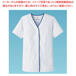 女性用デザイン白衣 半袖 FA-349 3L【調理衣 ユニフォーム 調理衣 ユニフォーム 業務用】【厨房館】