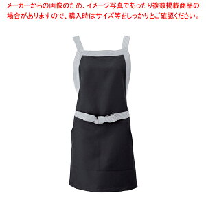 エプロン EA-1876 (黒) S【厨房用品 調理器具 料理道具 小物 作業 白衣 ユニホーム 厨房用品 調理器具 料理道具 小物 作業 業務用】【厨房館】