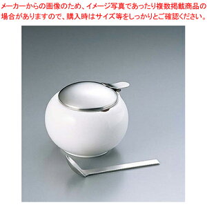 ゼロ 丸型コンテナM スプーン付 BKK-03【業務用 シュガーポット 人気 コーヒー ティー 用品 シュガー ディスペンサー テーブルウェア 卓上用品 卓上品 砂糖入れ 便利 シュガー 保存容器 シュガ