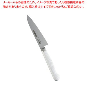 抗菌カラー庖丁 ペティーナイフ 12cm MPK-120 ホワイト【洋庖丁 洋包丁 ペティナイフ 業務用】【厨房館】