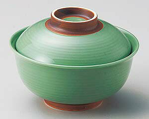 和食器 ト109-198 ヒスイ錆巻反 円菓子碗(小)【厨房館】