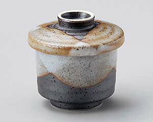 【まとめ買い10個セット品】和食器 ロ116-068 志野塗分むし碗(小)【キャンセル/返品不可】【厨房館】