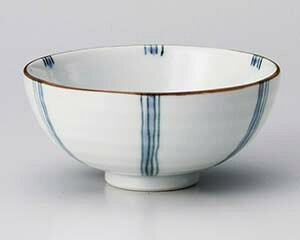 和食器 ユ373-198 呉須水車茶碗(小)【厨房館】