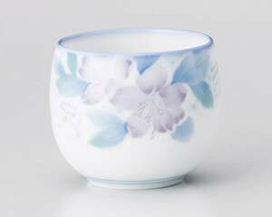 【まとめ買い10個セット品】和食器 ア391-318 白磁花の香玉湯呑【キャンセル/返品不可】【厨房館】