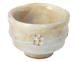 和食器 ミ084-348 手造り粉引華紋(土物)珍味【厨房館】