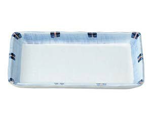 【まとめ買い10個セット品】和食器 ホ478-598 はなやぎ 7.0長角皿(足なし)【キャンセル/返品不可】【厨房館】