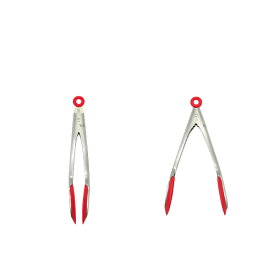 シリコーン　トング　レッド 40427【厨房館】