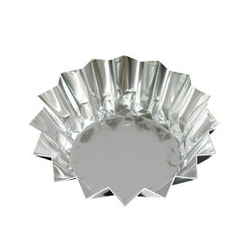 アルミケース厚手　朝顔大　(500枚入) Fuji【バレンタイン 手作り】【厨房館】