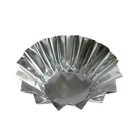 アルミケース厚手　ひまわり大　(100枚入) Fuji【バレンタイン 手作り】【厨房館】