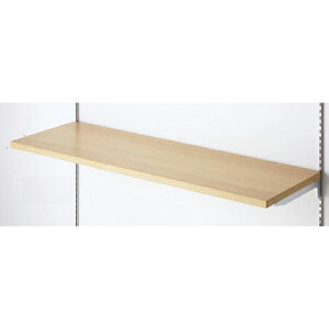 【まとめ買い10個セット品】 木棚セット W120cmタイプ D35cm エクリュ 61-751-50-1 【メーカー直送/代金引換決済不可】【店舗什器 パネル 壁面 店舗備品 仕切 棚】【厨房館】