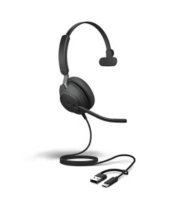 GN�I�[�f�B�I Jabra GN Jabra Evolve2 40 SE MS Mono USB C/A 24189-899-799 �w�b�h�Z�b�g �Ў� MS�F��