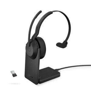 GN�I�[�f�B�I Jabra 25599-889-989 Jabra Evolve2 55 Link380a UC Mono Stand �����w�b�h�Z�b�g USB-A �Ў� UC�F�� �[�d�X�^���h�t