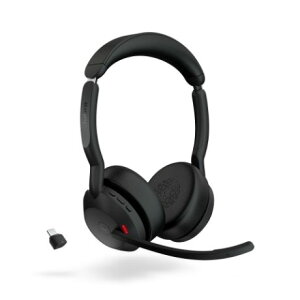GN�I�[�f�B�I Jabra 25599-999-899 Jabra Evolve2 55 Link380c MS Stereo �����w�b�h�Z�b�g USB-C ����MS�F��