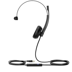 Yealink UH34 Mono UC USB�w�b�h�Z�b�g ���[�����N