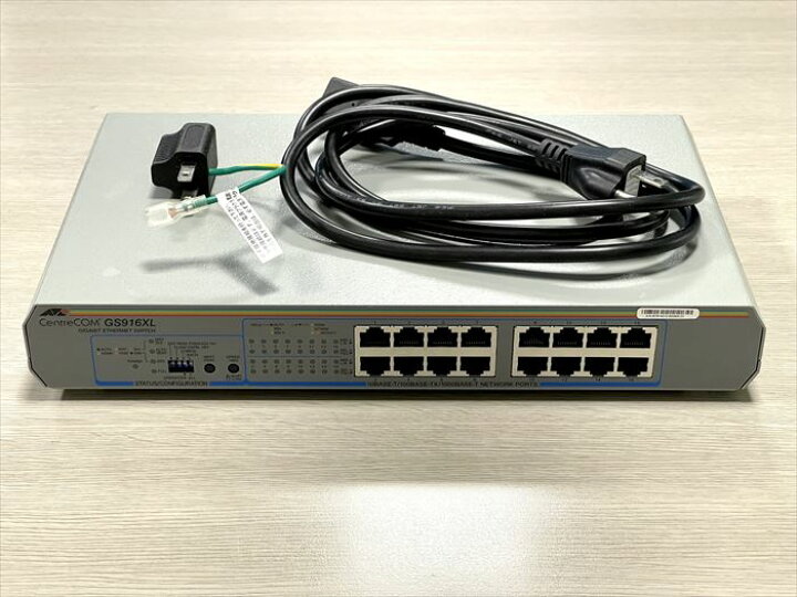 楽天市場】【中古】アライドテレシス CentreCOM GS916XL ギガビット 